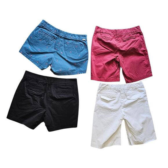 Bundle Lot of 4 Chino Shorts Set Size 6 - Picture 2 of 3